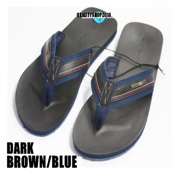 Tommy Hilfiger Men\'s Slide Sandal flip flop brown main image 7
